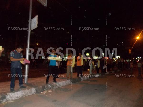 3 سلاسل بشرية في “بورسعيد” رفضًا للانقلاب