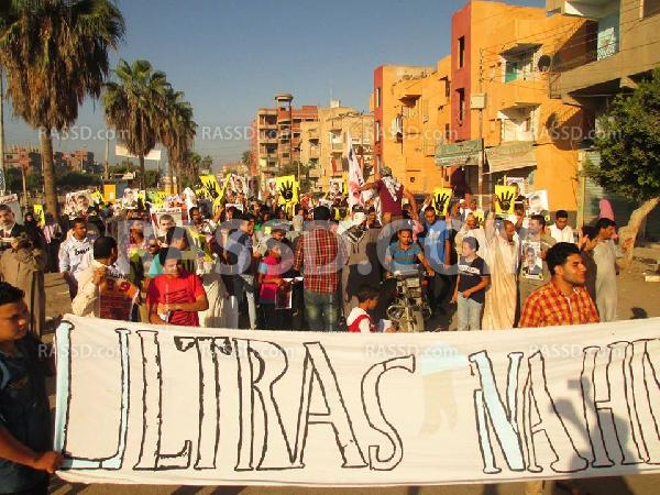 الحسينية وفاوقوس وكفر صقر تنتفض رفضا لانقلاب العسكر