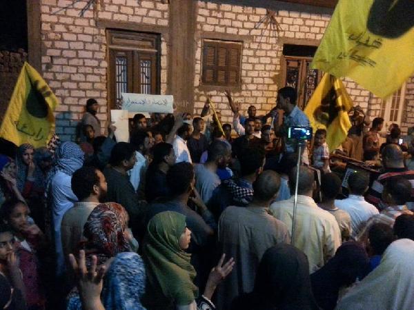 “تحالف الشرعية” يتظاهر في أسيوط ضد غلاء الأسعار