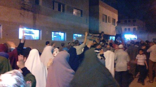 3 مسيرات ليلية بالشرقية إحداها أمام مديرية الأمن