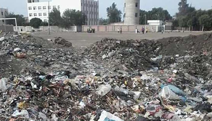 تفاقم ازمة القمامة بالمنوفية وسط تجاهل المسئولين