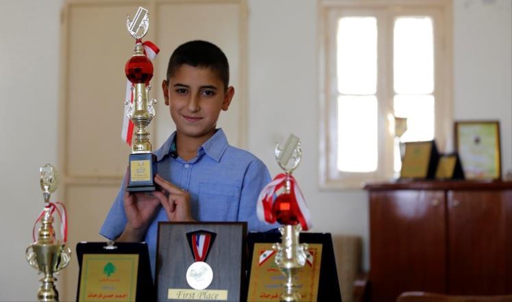 “عبقرينو” لبنان.. الأول عالميًا في  مسابقة الحساب الذهني السريع