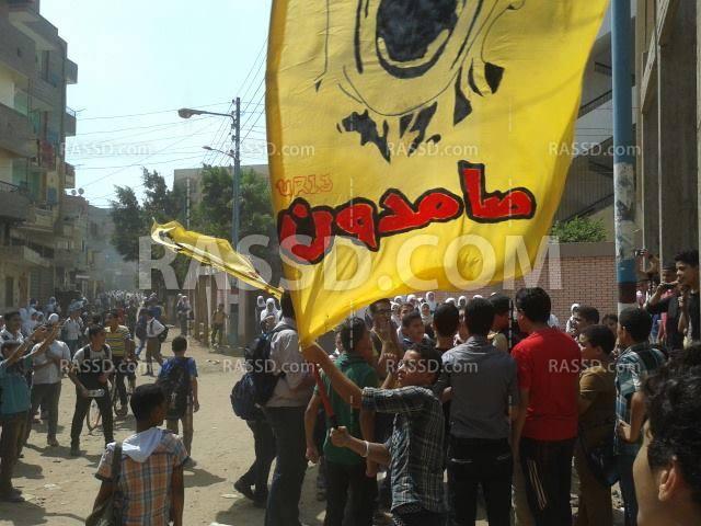 وقفة لطلاب “أويش الحجر” بالدقهلية تنديد باعتقال زملائهم