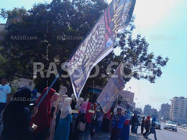 طالبات الأزهر يتظاهرن للإفراج عن المعتقلات