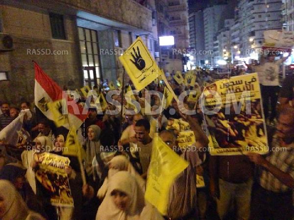 مسيرتان بالأسكندرية ضد قمع الانقلابيين