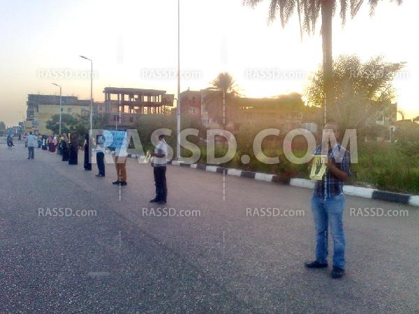 طلاب ضد الانقلاب بالأقصر:السياحة فين الانقلاب أهو