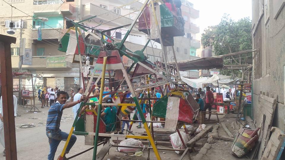 الملاهي الشعبية.. ملجأ الغلابة للترفيه في العيد بـ”أسيوط”