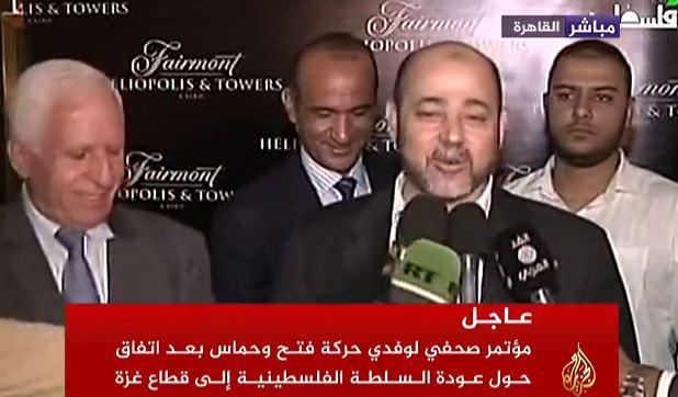 أبو مرزوق:حكومة التوافق تشرف علي الإعمار بأسرع وقت