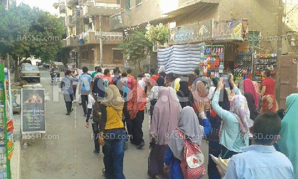 مسيرة لـ”طلاب ضد الانقلاب” ببني سويف