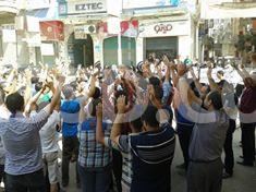 فعاليات صباحية بالدقهلية تندد بالانقلاب في أسبوع “العدالة”