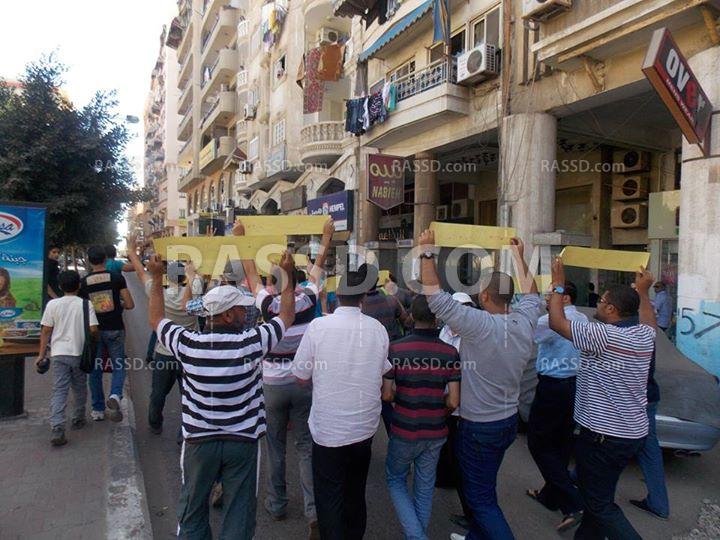 بورسعيد تندد بانتهاكات الانقلاب في حق المعتقلين
