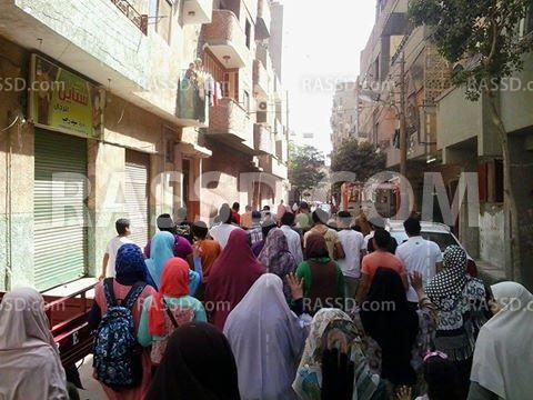 مسيرات ببني سويف تنديدًا بارتفاع الأسعار