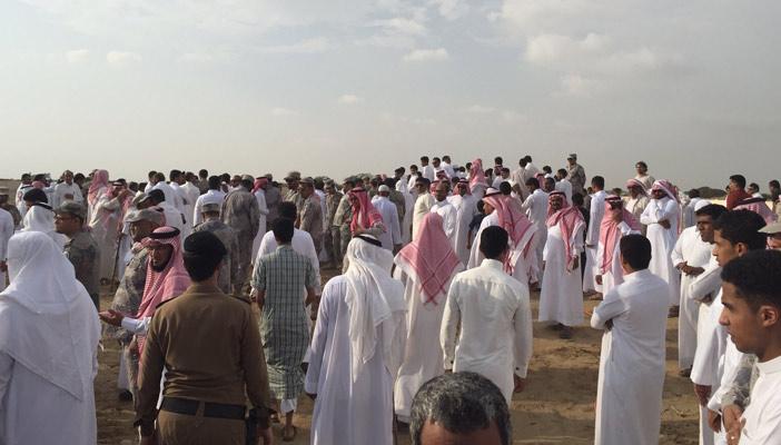 بالصور.. تشييع ضحيتي النيران اليمنية بـ”جازان” السعودية