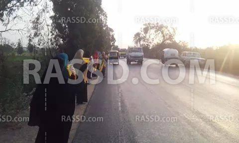 صور | سلسلة بشرية في البحيرة تنديدًا بخطاب السيسي