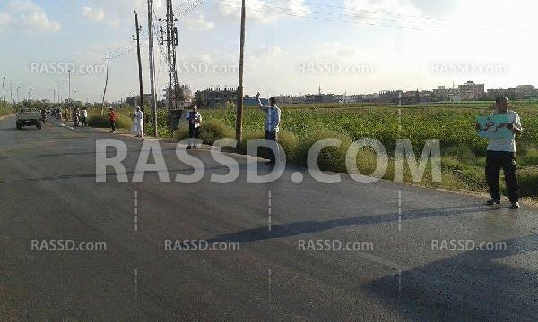 سلسلتان بشريتان في البحيرة للمطالبة بعودة “مرسي”