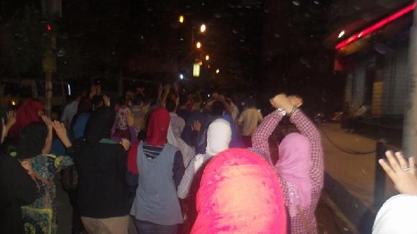 مسيرة تجوب شوارع طنطا تنديدًا بالأحوال المعيشية