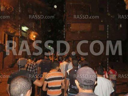 شباب ضد الانقلاب بدمياط يتظاهر فى قرية البصارطة