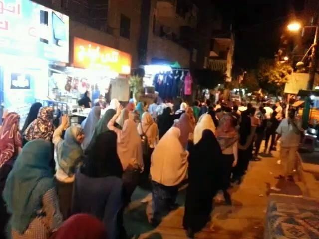 “‏شباب ضد الانقلاب” ببني سويف يطالبون برحيل السيسي