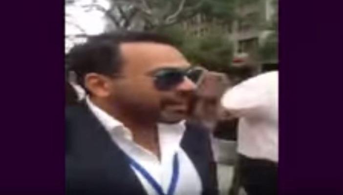 بالفيديو.. ضرب يوسف الحسيني بـ”القفا” للمرة الثانية بأميركا