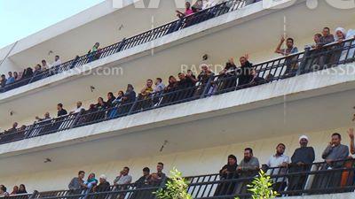 أطباء المنيا بوقفة احتجاجية للتنديد بحكم العسكر