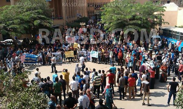 جامعة بنها تواصل انتفاضتها ضد الانقلاب