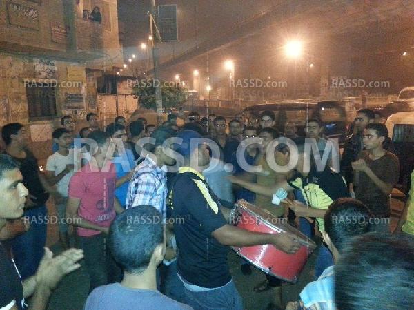 وقفة لعفاريت ضد الانقلاب ببركة السبع بالمنوفية