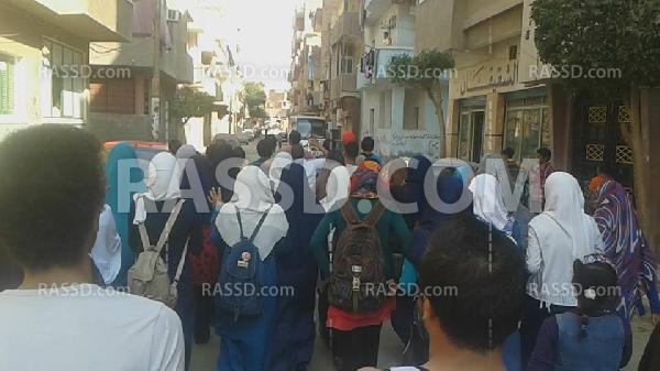 مسيرة طلابية ببني سويف للإفراج عن المعتقليين