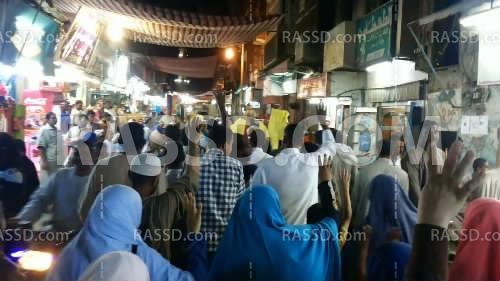 مسيرة ليلية تجوب أسوان استعدادًا لانتفاضة 6 أكتوبر