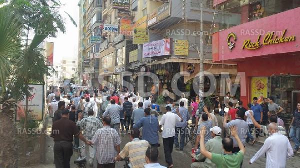 قوات الانقلاب تعتدي على مسيرة في الزقازيق