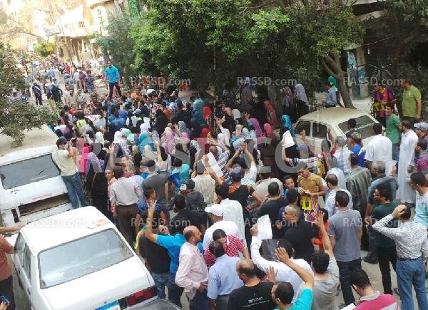 صور | مسيرة حاشدة  في “فصيل” بالجيزة تنديدًا بالانقلاب