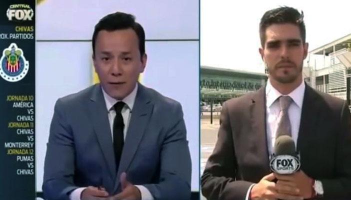 بالفيديو.. سيارة تدهس مراسل قناة رياضية مباشرة على الهواء