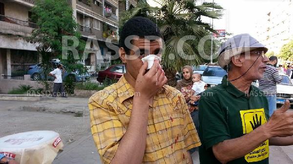 البلطجية تعتدي على مسيرتي عين شمس والمرج