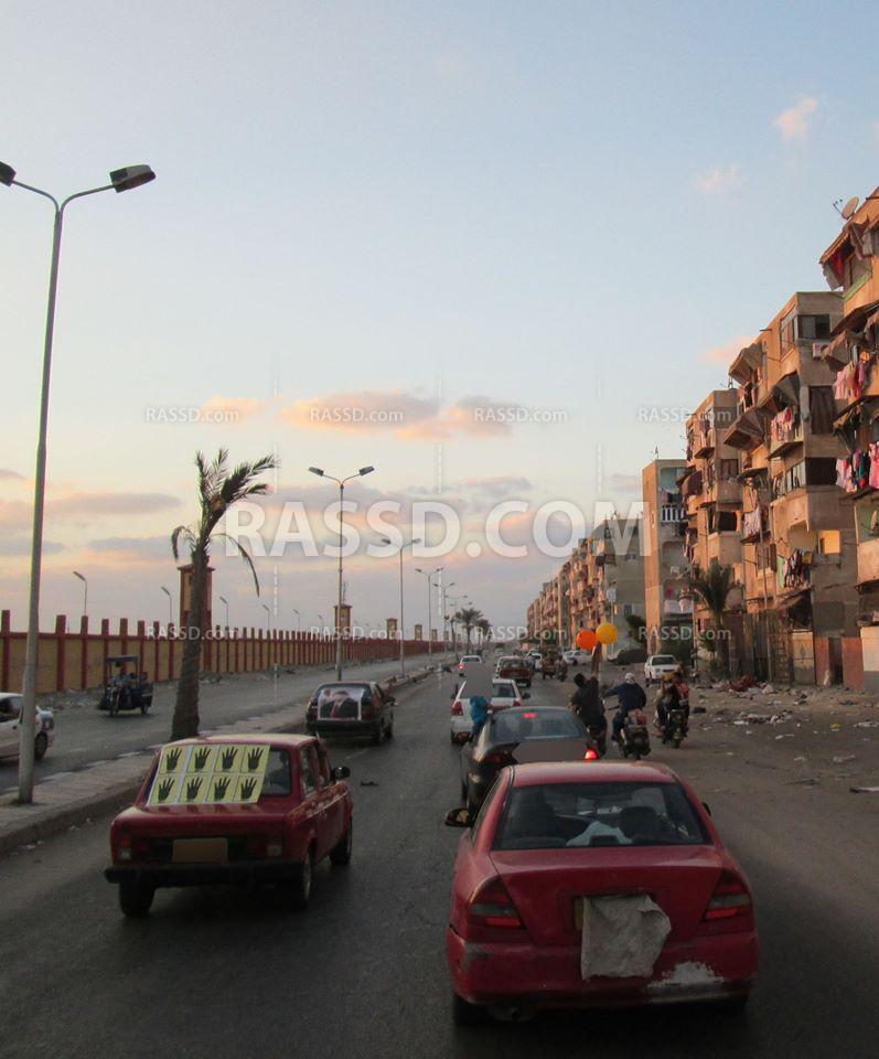 صور | مسيرة بالسيارات والدراجات البخارية في بورسعيد