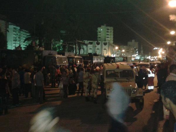 ميدان الأربعين يتحول لثكنة عسكرية