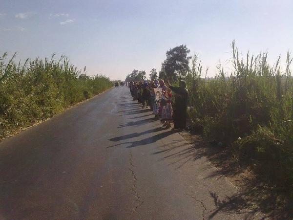 صباح 6 أكتوبر بالسنبلاوين ضد الانقلاب