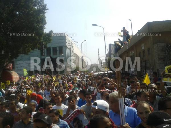 بث مباشر لوقفة رافضى الانقلاب أمام الديب مول بشارع أبوقير