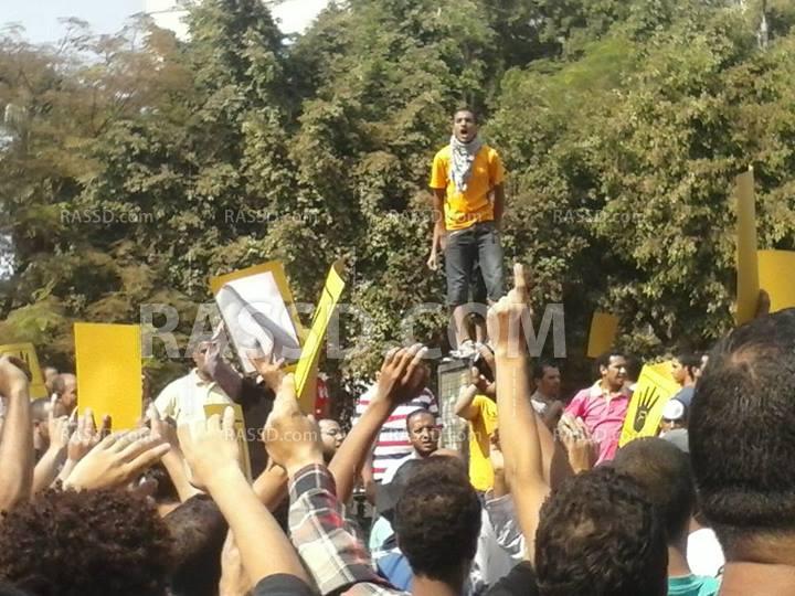 بالصور..مسيرة شارع الهرم الرافضة للانقلاب