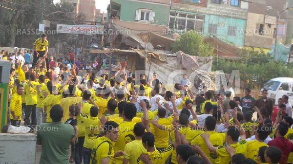 صور| مسيرة لـ “ألتراس ربعاوي” بالجيزة تطالب بالقصاص