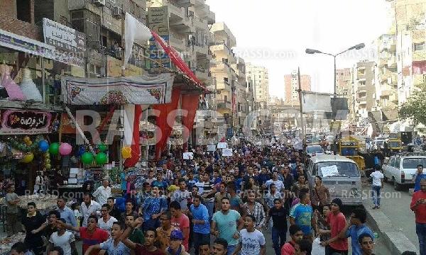 صور | مسيرتان بمنطقتي فيصل والهرم في الجيزة