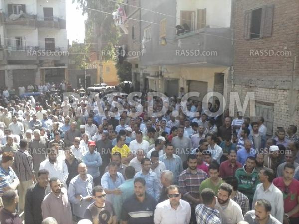 فيديو..أهالي سخا تشيع شهيد رمسيس في ذكرى أكتوبر