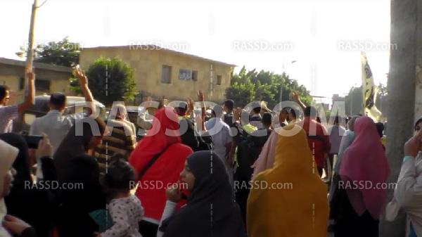 أمن الانقلاب يعتدي على مسيرة في الغربية ويعتقل 11