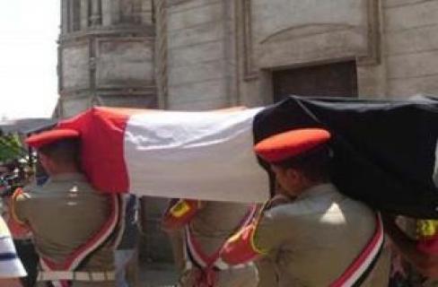 وصول جثمان شهيد بورسعيد بعد اعتداء عليهم من مسلحين