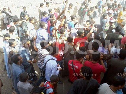 مسيرة لطلاب المنيا تنديدا بالانقلاب العسكري