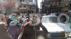 فتيات الفيوم يواصلن فعالياتهن بمسيرة رفضا للانقلاب