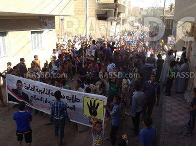 طلاب مصر يؤرقون الانقلابييين بمسيرات ووقفات بكل مصر