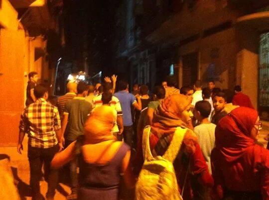 مسيرة شبابية في المحلة الكبري تنديدًا بالغلاء