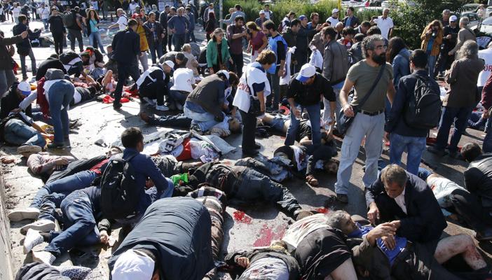 ارتفاع عدد ضحايا تفجير أنقرة المزدوج إلى 95 قتيلا