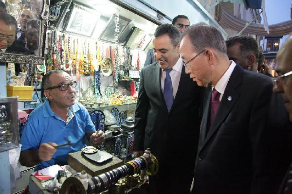 بان كي مون: التجربة التونسية ستتوج بنجاح عبر الانتخابات