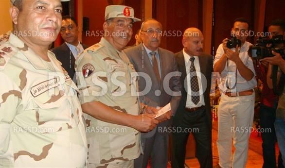 العسكر ينظمون حفل على جثث أبرياء مجزرة أسوان