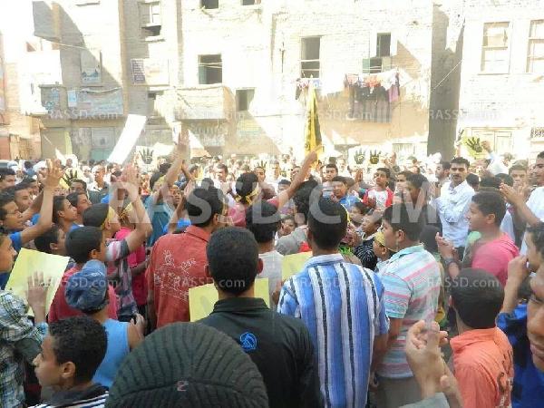 مسيرة حاشدة بطما لرفض الانقلاب